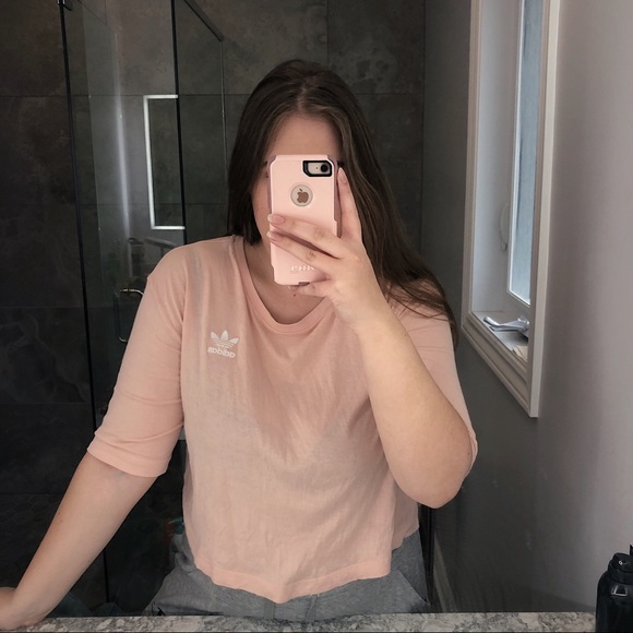 Adidas pink top - Picture 3 of 5